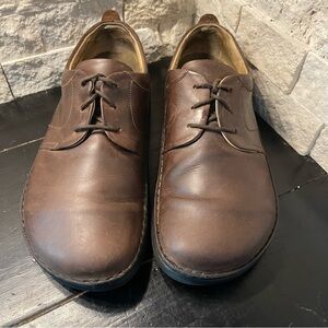 Birkenstock Brown Leather Loafers